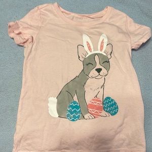 Size 4T Carters Dog with bunny ears shirt
